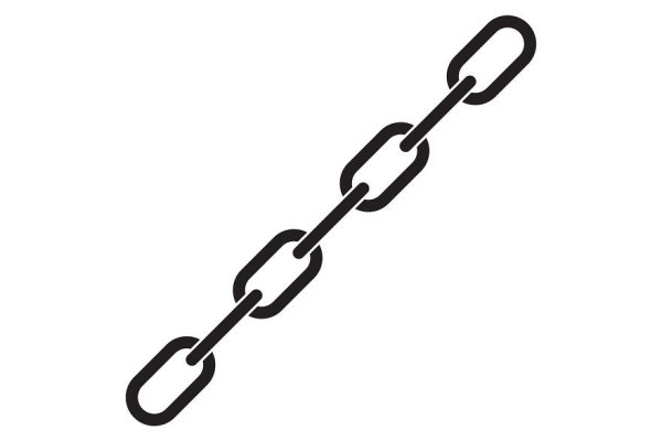 Трафарет цепи