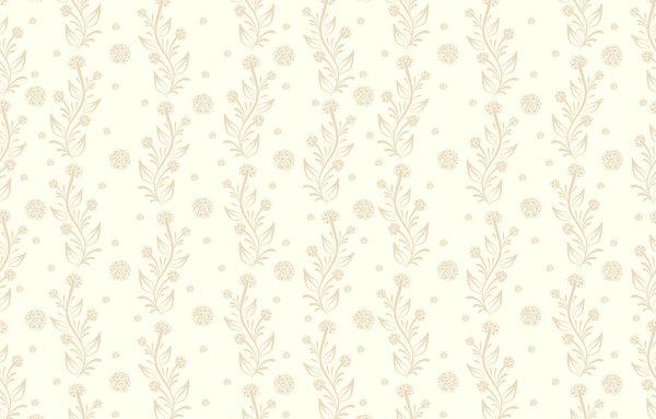 Обои бежевые с мелким рисунком