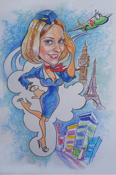 Шарж по профессиям