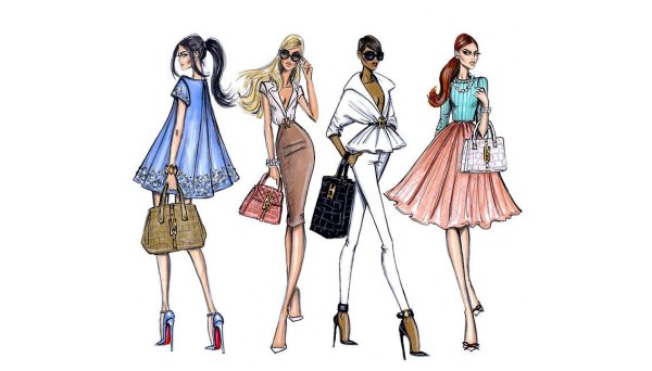 Эскизы одежды