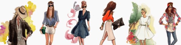 Стиль одежды иллюстрация