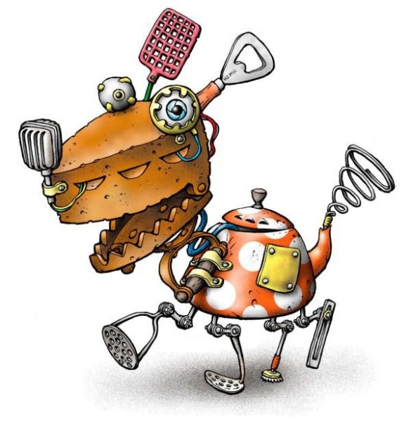 Робототехника карикатура