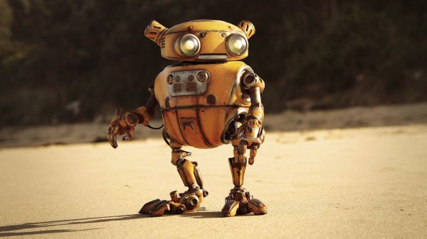 Старый робот