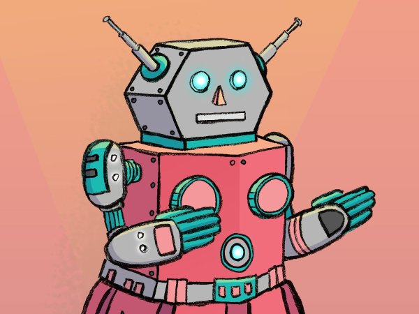 Робот рисунок