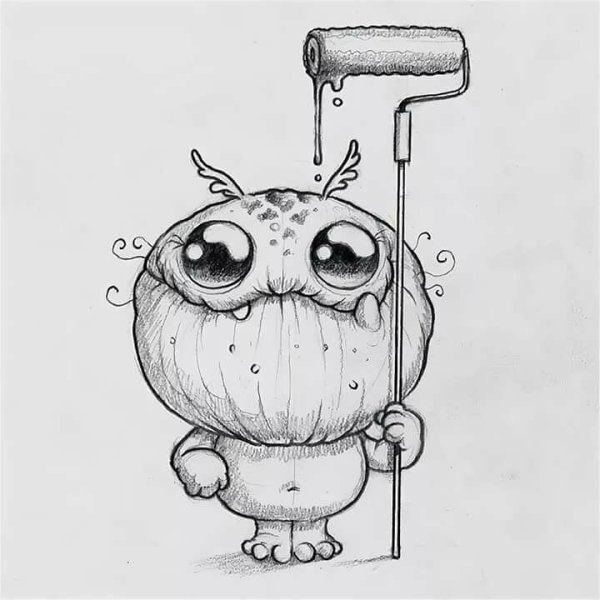 Страшные маленькие рисуночки