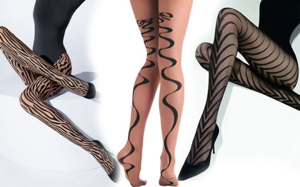 Innamore Madlen колготки рис.гусиные лапки