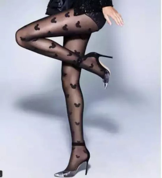 Колготки женские с принтом