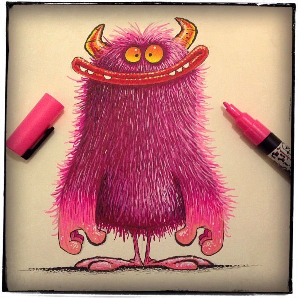 Рисование чудиков