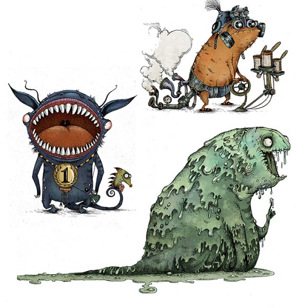 Рисование чудиков