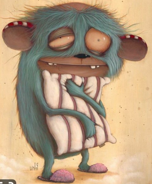 Крис Риньяк монстрики рисунки