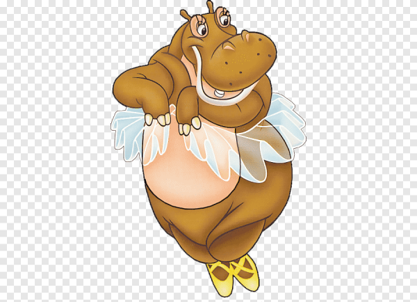 Бегемотик мультяшка