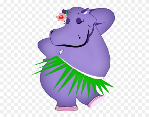 Бегемотики мультяшные