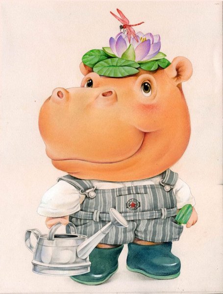 Веселый Бегемотик