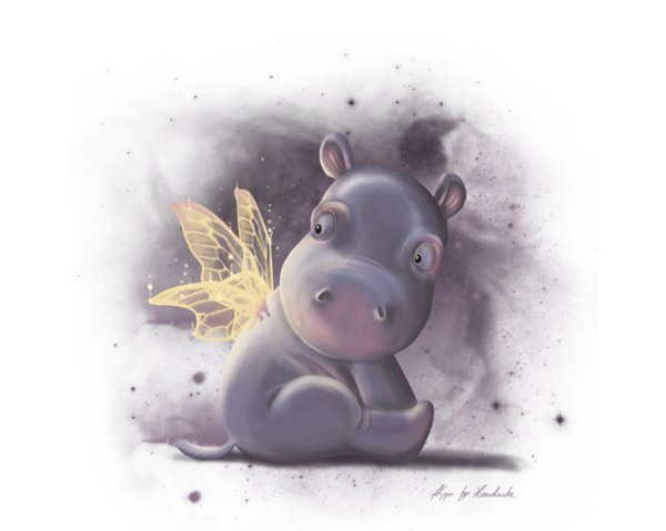 Красивый Бегемотик