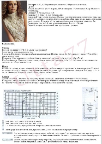 Ажурное вязание крючком жилета схемы с описанием