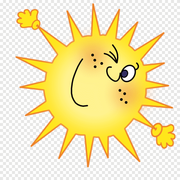 Смешное солнышко