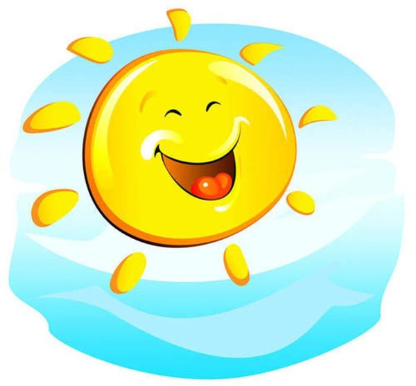 Солнце забавное