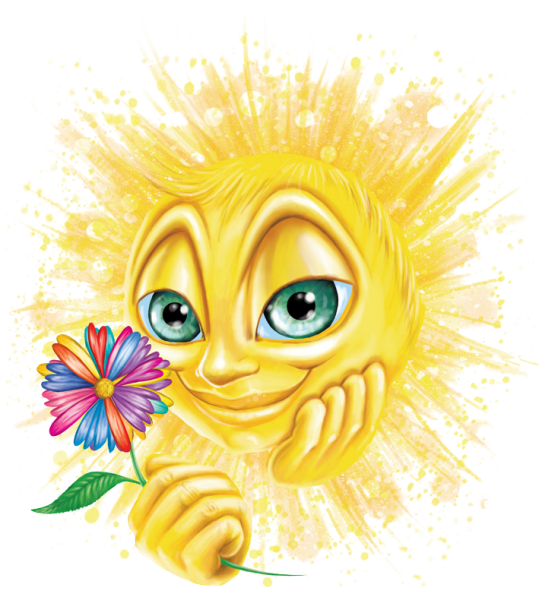 Радостное солнце