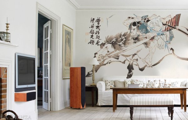 Наклейки на обои в детскую комнату