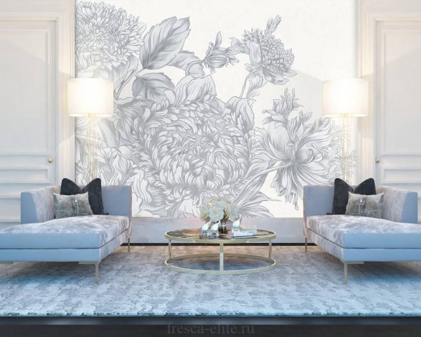 Сосптсь стен в интерьере