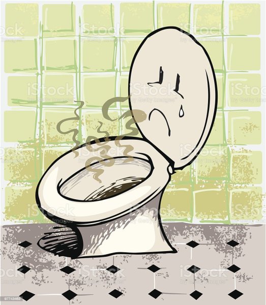 Унитаз карикатура