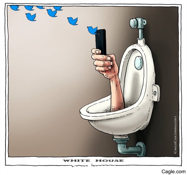 Туалет карикатура