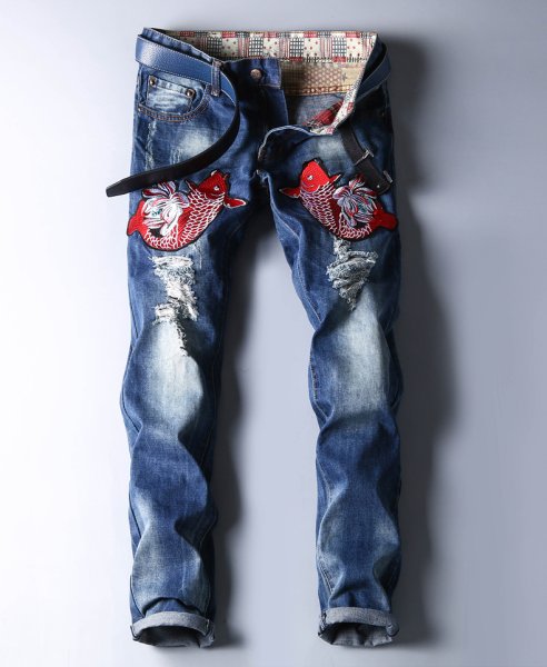 Дизайнерские джинсы мужские
