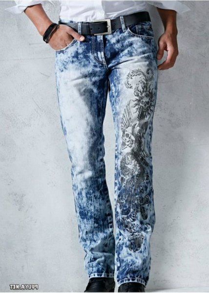 Джинсы варенки мужские