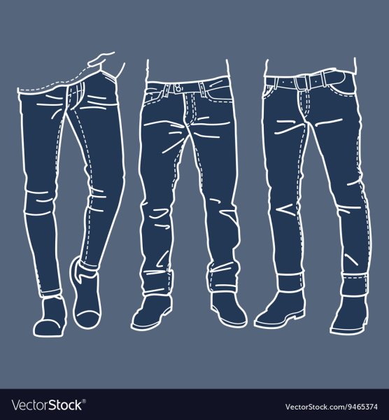 Рисунки на джинсах