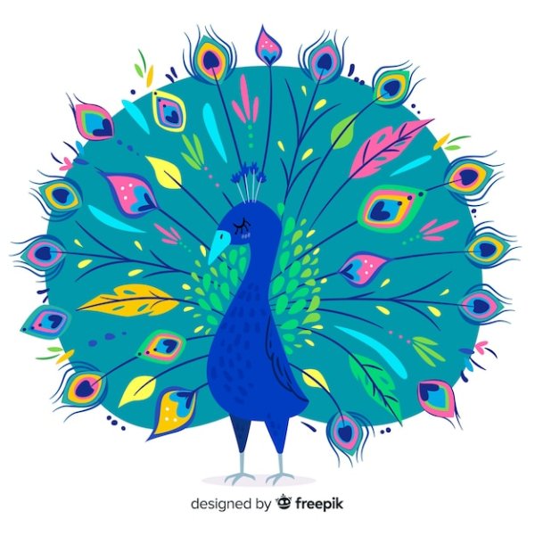 Кавайные Павлины