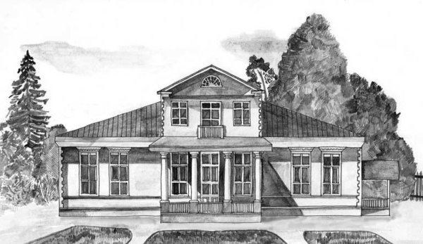 Болдино планировка усадьбы