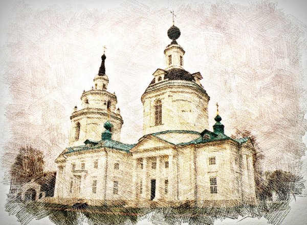 Большое Болдино Церковь 2021