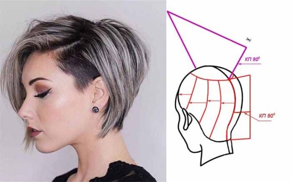 Хаир тату цветок