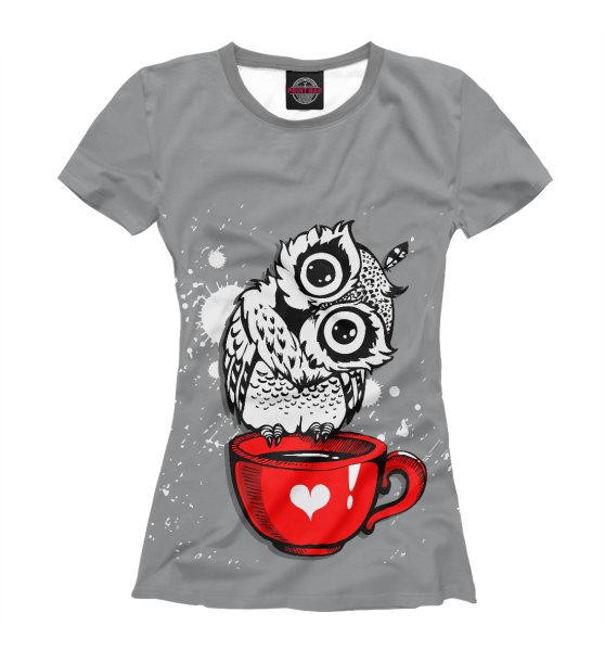 Футболка женская с принтом