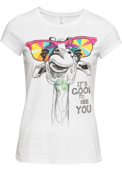 Футболка с принтом