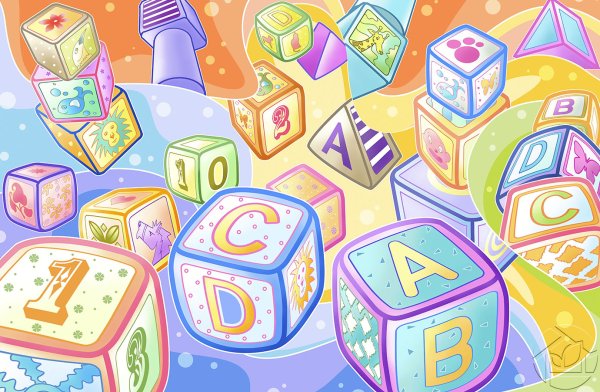 Надписи для игровых зон в детском саду