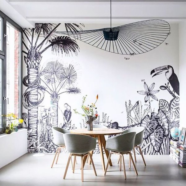 Креативная роспись стен