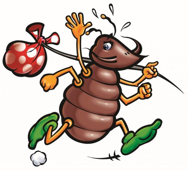 Вши мультяшные