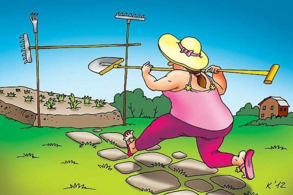 Приколы про огород