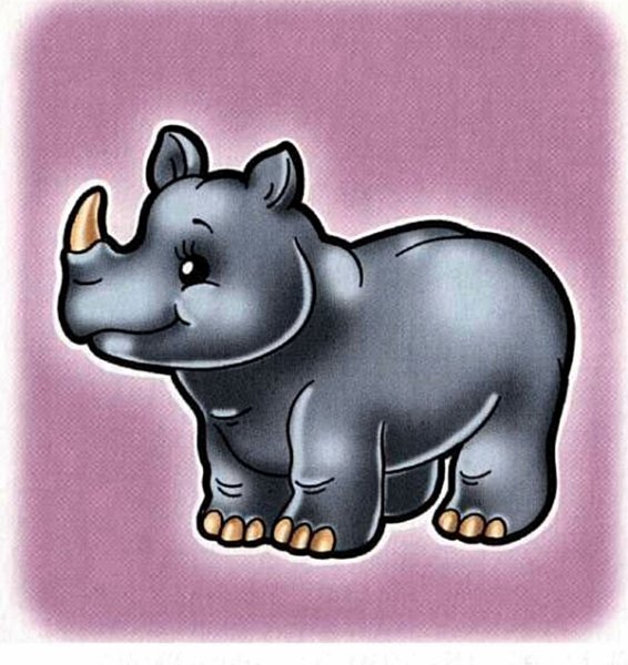 Носорог для детей