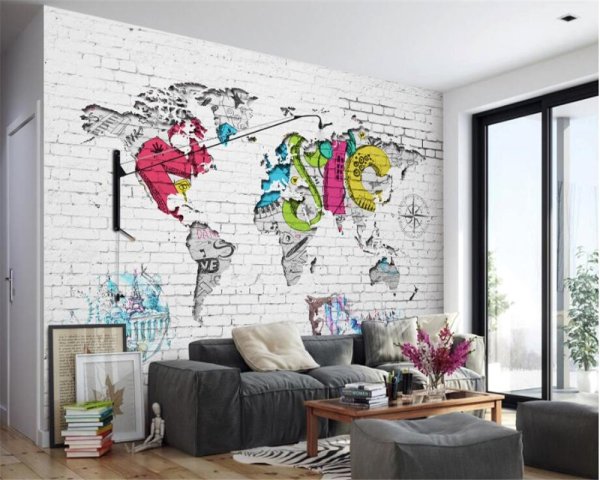 Геометрические украшения на стену