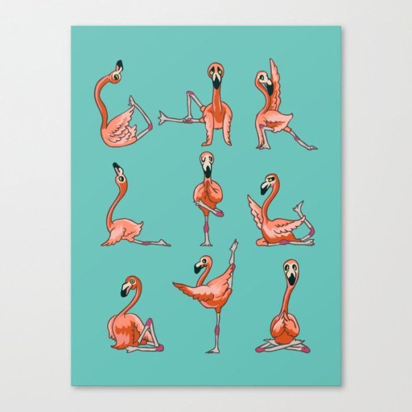 Йога в забавных иллюстрациях