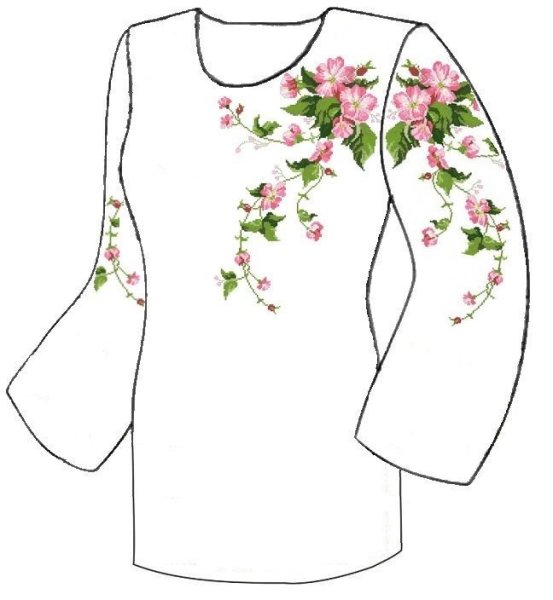 Цветочные узоры в одежде