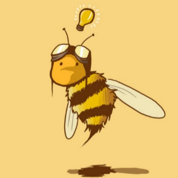 Пчела на аву