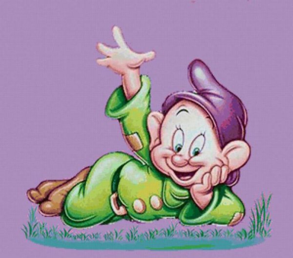 Гномик сидит