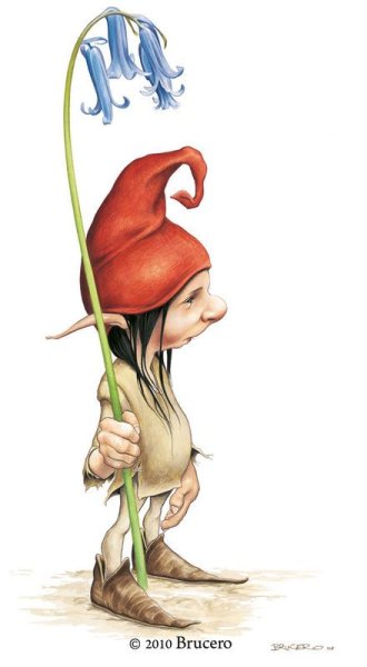 Рисунки весёлого эльфа