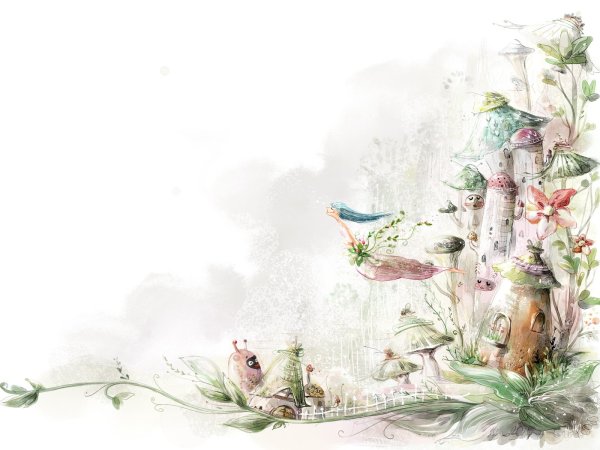 Акварельный фон для фотошопа