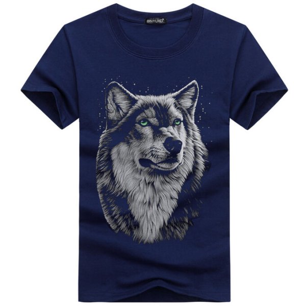 Футболка Banji Wolf Black l