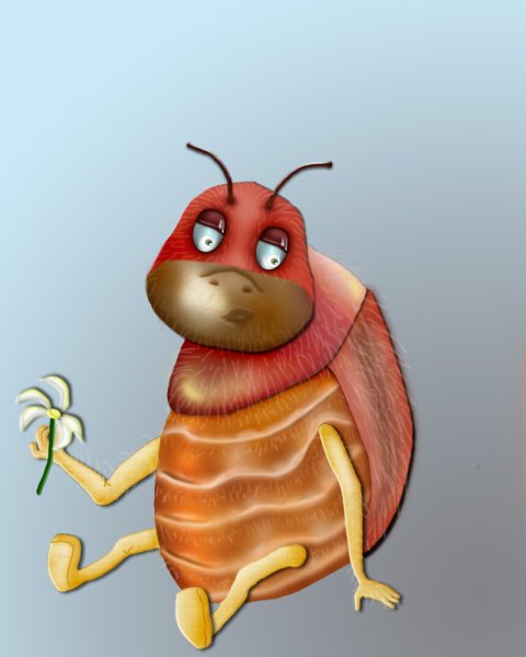 Майский хрущ мультяшная