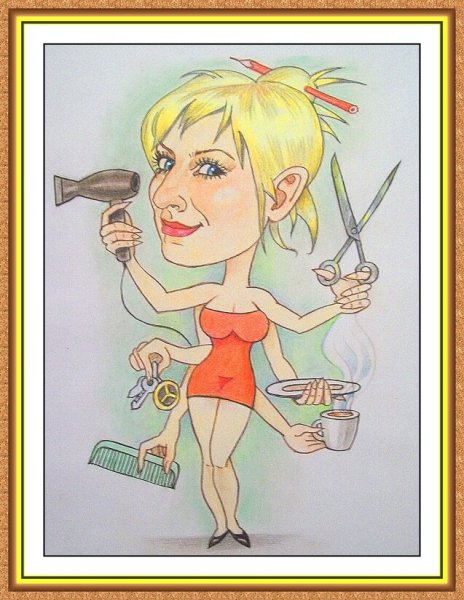 Карикатуры на женщин